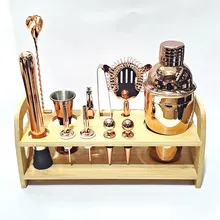 ست بار سرد 11 تکه رز گلد gallery1