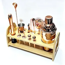 ست بار سرد 11 تکه رز گلد gallery3