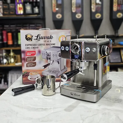 اسپرسو ساز لواک مدل 350 مشکی و سیلور