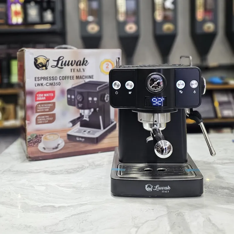 اسپرسو ساز لواک مدل 350 مشکی و سیلور gallery1