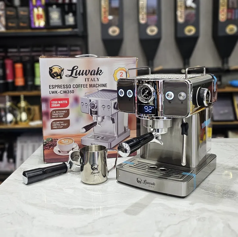 اسپرسو ساز لواک مدل 350 مشکی و سیلور gallery3